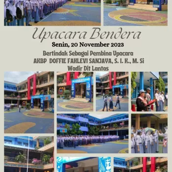 Upacara Bendera SMA Perintis 2 Bandar Lampung